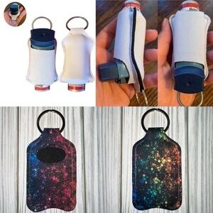Glitter Multicolor Inhaler Holder Keychain new